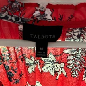 Talbots knee length dress. Super comfortable, worn once.